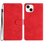 Custodia in pelle goffrata per iPhone 15 e 16