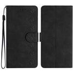 Custodia in pelle goffrata per iPhone 16