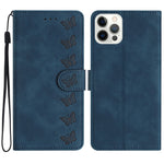 Custodia in pelle goffrata per iPhone 16