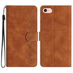 Custodia in pelle goffrata per iPhone 17 compatibile
