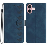 Custodia in pelle goffrata per iPhone 17 compatibile