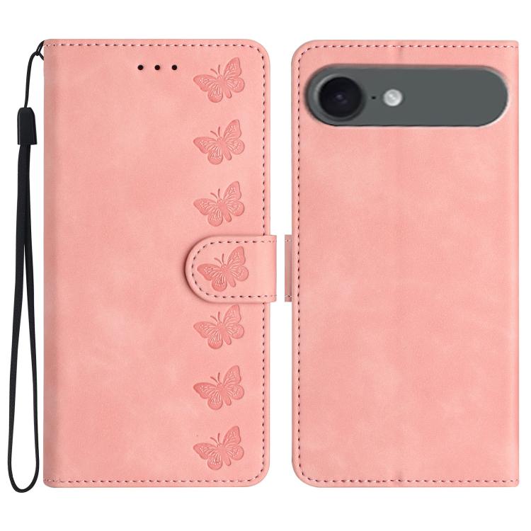 Custodia in pelle goffrata per iPhone 16