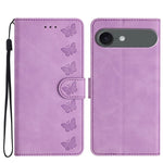 Custodia in pelle goffrata per iPhone 16