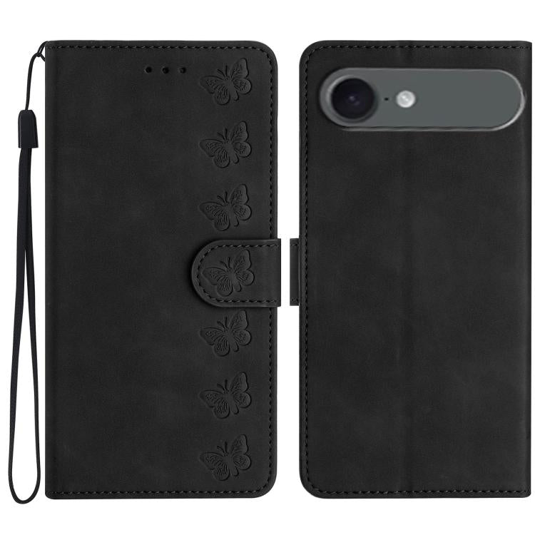 Custodia in pelle goffrata per iPhone 16