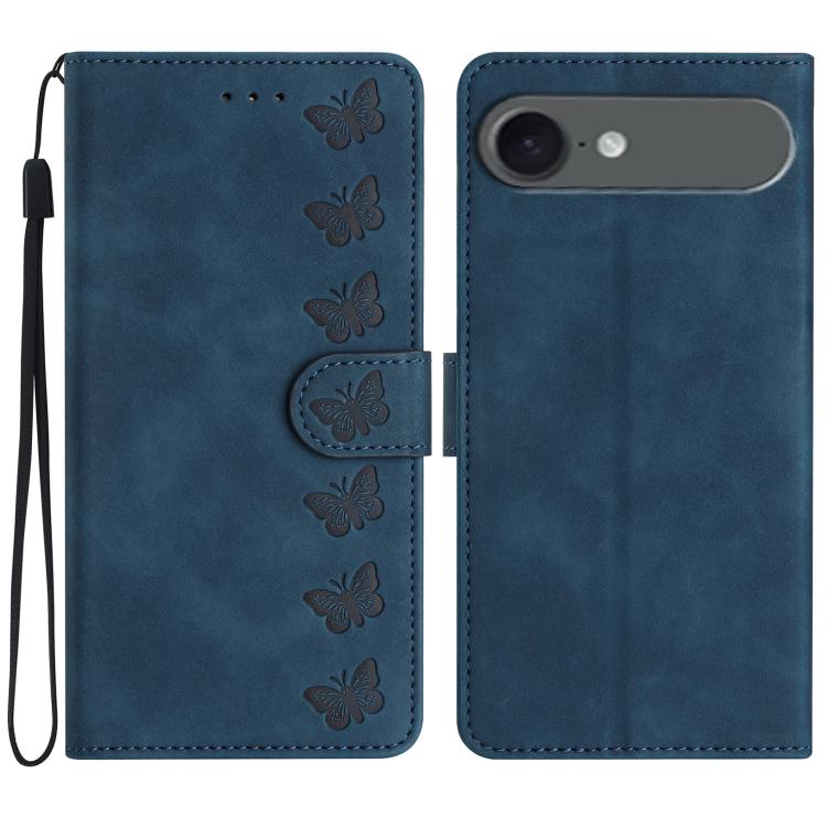 Custodia in pelle goffrata per iPhone 16