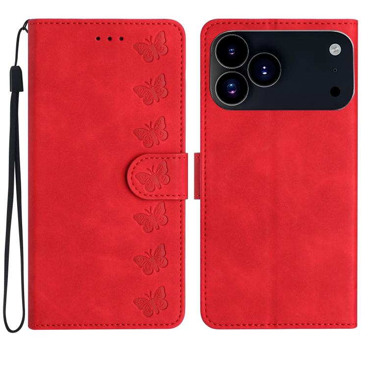 Custodia in pelle goffrata per iPhone 17 compatibile