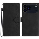 Custodia in pelle goffrata per iPhone 17 compatibile