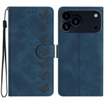 Custodia in pelle goffrata per iPhone 17 compatibile