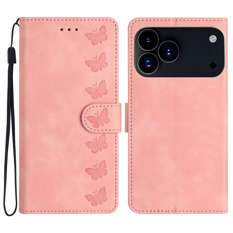 Custodia in pelle goffrata per iPhone 17 compatibile