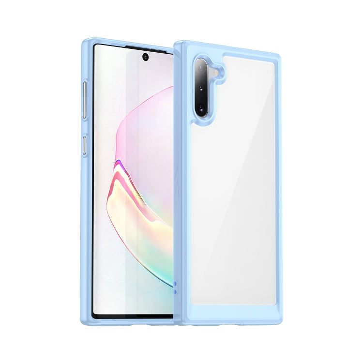 Custodia per telefono in acrilico + TPU serie colorata, For Samsung Galaxy Note10+ 5G, For Samsung Galaxy Note10, For Samsung Galaxy Note10+