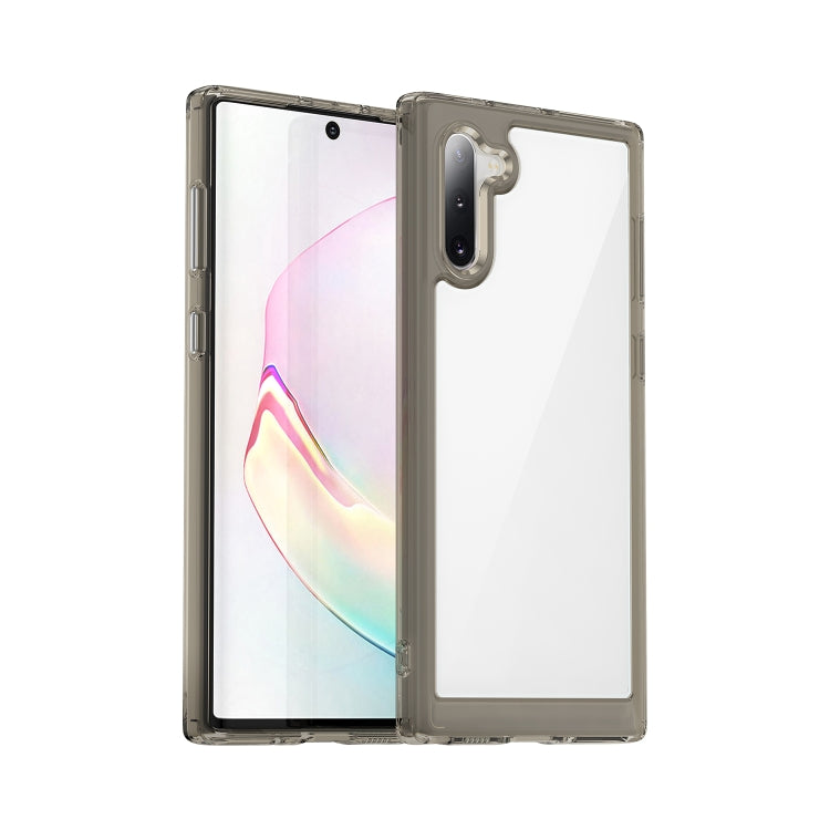 Custodia per telefono in acrilico + TPU serie colorata, For Samsung Galaxy Note10+ 5G, For Samsung Galaxy Note10, For Samsung Galaxy Note10+
