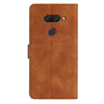 Custodia per telefono in pelle goffrata con sette farfalle, For LG K50, For LG K51S, For LG K61