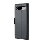Custodia per telefono in pelle antifurto RFID CaseMe 023 con fibbia a farfalla, For Google Pixel 8, For Google Pixel 7a
