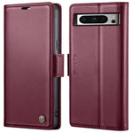Custodia per telefono in pelle antifurto RFID CaseMe 023 con fibbia a farfalla, For Google Pixel 10 Pro XL / 9 Pro XL, For Google Pixel 10 / 10 Pro / 9, For Google Pixel 8a, For Google Pixel 8 Pro