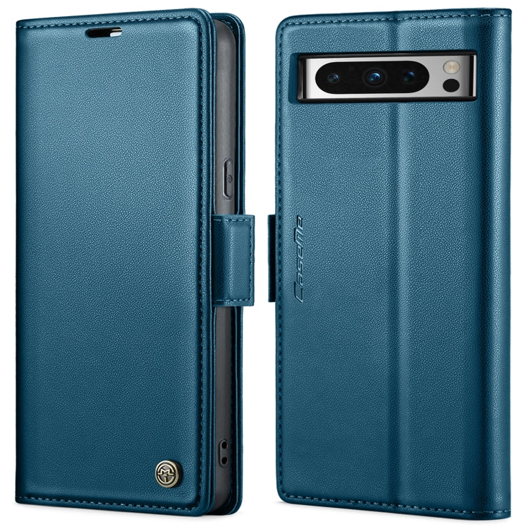 Custodia per telefono in pelle antifurto RFID CaseMe 023 con fibbia a farfalla, For Google Pixel 10 Pro XL / 9 Pro XL, For Google Pixel 10 / 10 Pro / 9, For Google Pixel 8a, For Google Pixel 8 Pro