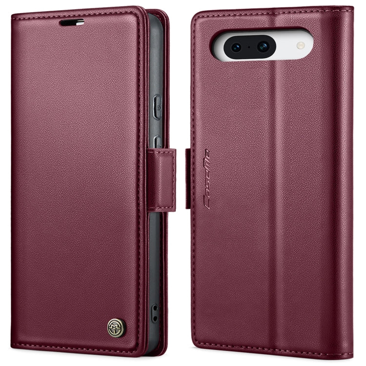 Custodia per telefono in pelle antifurto RFID CaseMe 023 con fibbia a farfalla, For Google Pixel 10 Pro XL / 9 Pro XL, For Google Pixel 10 / 10 Pro / 9, For Google Pixel 8a, For Google Pixel 8 Pro