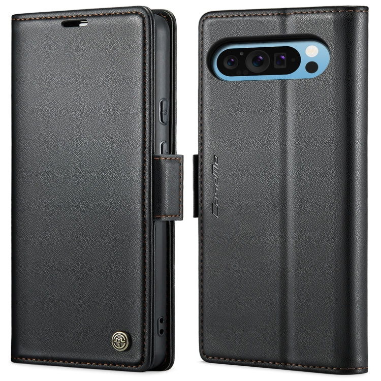 Custodia per telefono in pelle antifurto RFID CaseMe 023 con fibbia a farfalla, For Google Pixel 10 Pro XL / 9 Pro XL, For Google Pixel 10 / 10 Pro / 9, For Google Pixel 8a, For Google Pixel 8 Pro