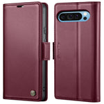 Custodia per telefono in pelle antifurto RFID CaseMe 023 con fibbia a farfalla, For Google Pixel 10 Pro XL / 9 Pro XL, For Google Pixel 10 / 10 Pro / 9, For Google Pixel 8a, For Google Pixel 8 Pro