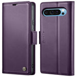 Custodia per telefono in pelle antifurto RFID CaseMe 023 con fibbia a farfalla, For Google Pixel 10 Pro XL / 9 Pro XL, For Google Pixel 10 / 10 Pro / 9, For Google Pixel 8a, For Google Pixel 8 Pro