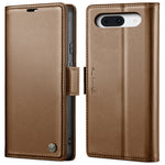 Custodia per telefono in pelle antifurto RFID CaseMe 023 con fibbia a farfalla, For Google Pixel 10 Pro XL / 9 Pro XL, For Google Pixel 10 / 10 Pro / 9, For Google Pixel 8a, For Google Pixel 8 Pro