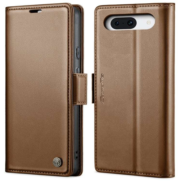 Custodia per telefono in pelle antifurto RFID CaseMe 023 con fibbia a farfalla, For Google Pixel 10 Pro XL / 9 Pro XL, For Google Pixel 10 / 10 Pro / 9, For Google Pixel 8a, For Google Pixel 8 Pro