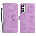 Custodia portafoglio in pelle con motivo floreale per Samsung Gal