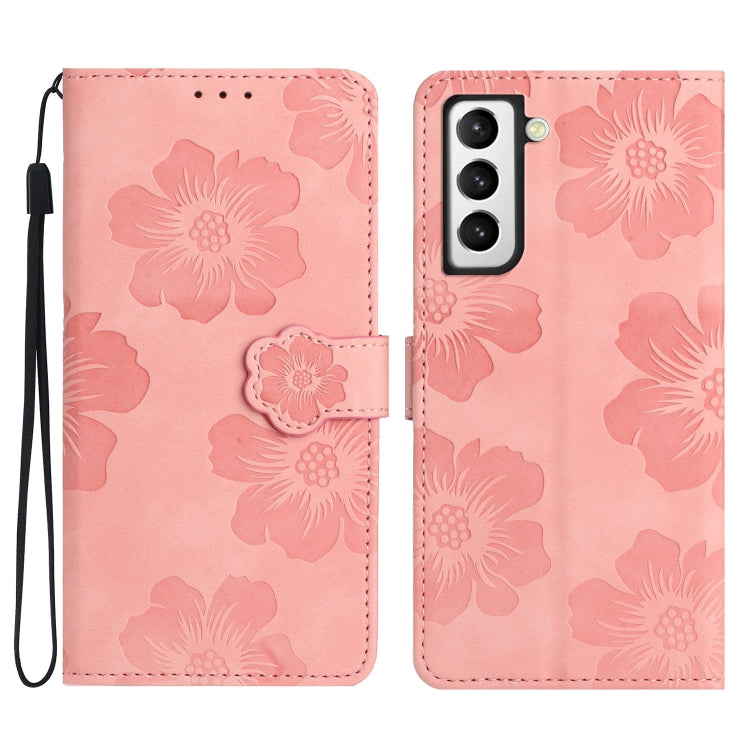 Custodia portafoglio in pelle con motivo floreale per Samsung Gal