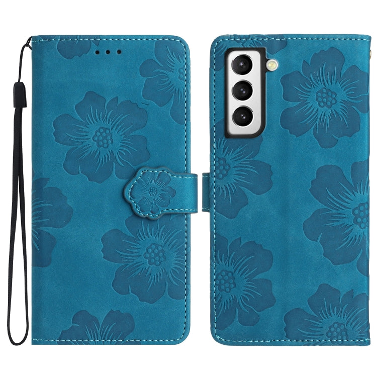 Custodia portafoglio in pelle con motivo floreale per Samsung Gal