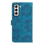 Custodia portafoglio in pelle con motivo floreale per Samsung Gal