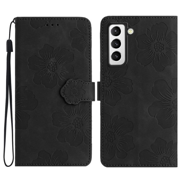 Custodia portafoglio in pelle con motivo floreale per Samsung Gal