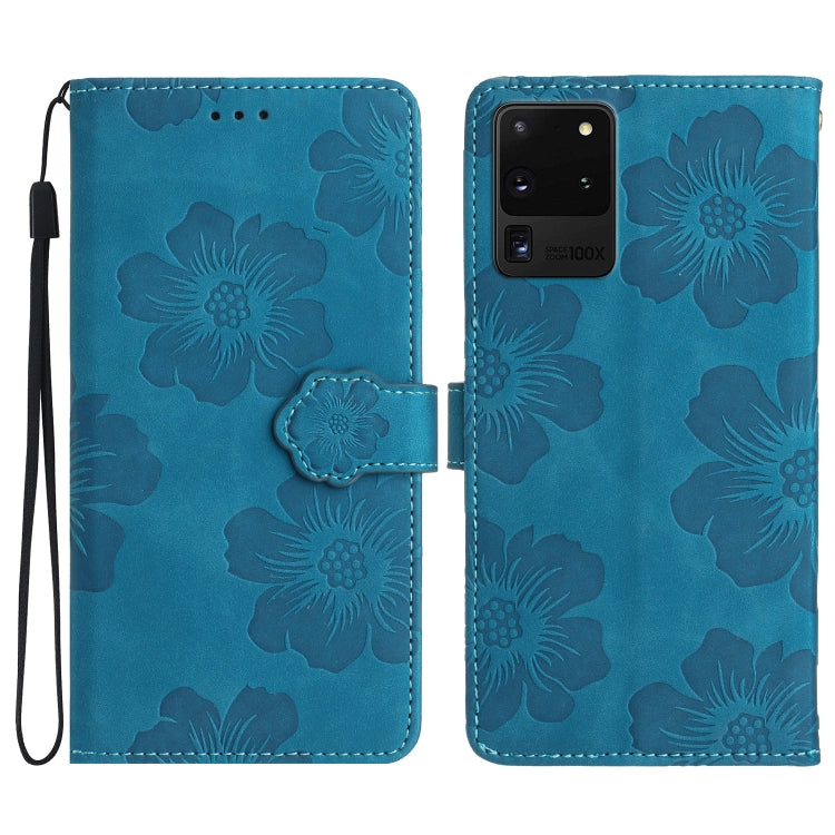 Custodia portafoglio in pelle con motivo floreale per Samsung Gal
