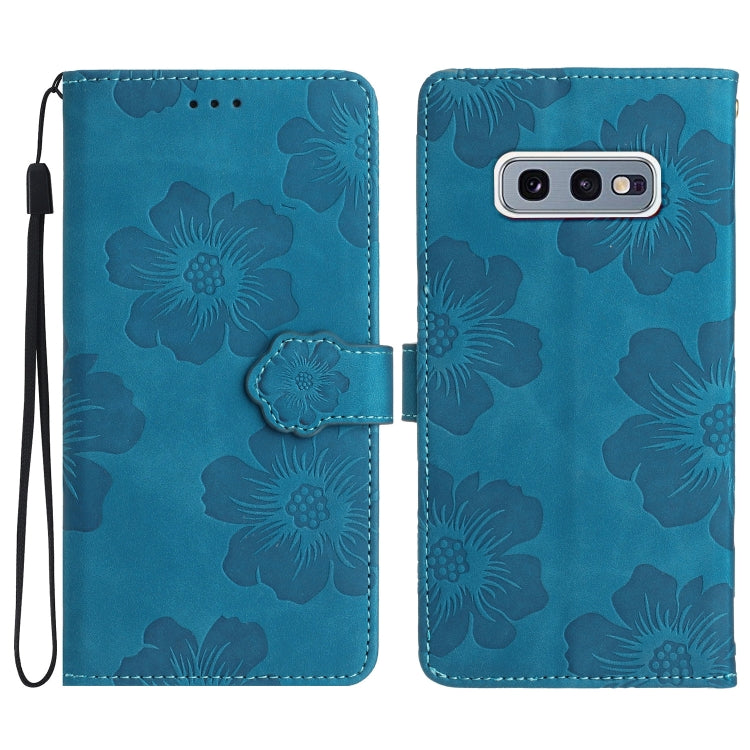Custodia portafoglio in pelle con motivo floreale per Samsung Gal