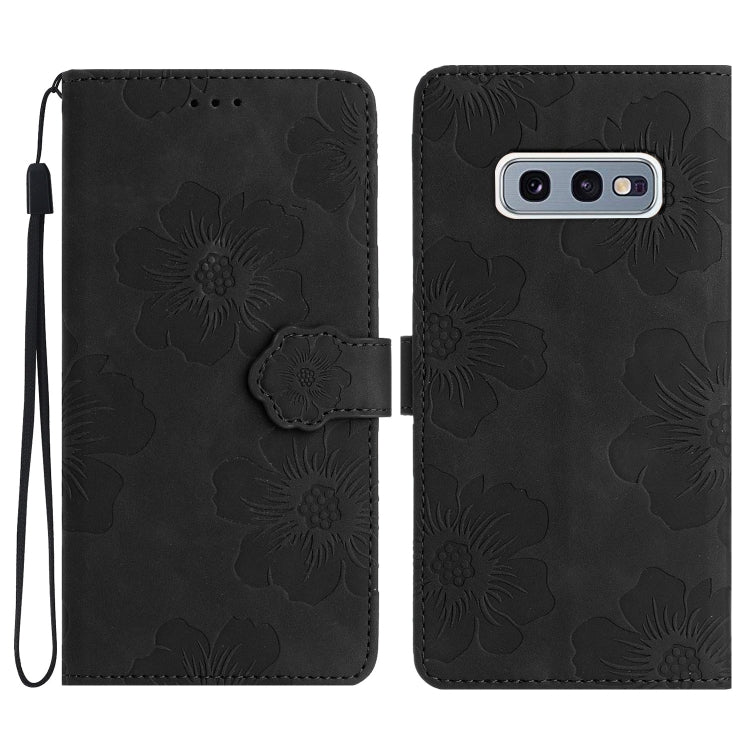 Custodia portafoglio in pelle con motivo floreale per Samsung Gal