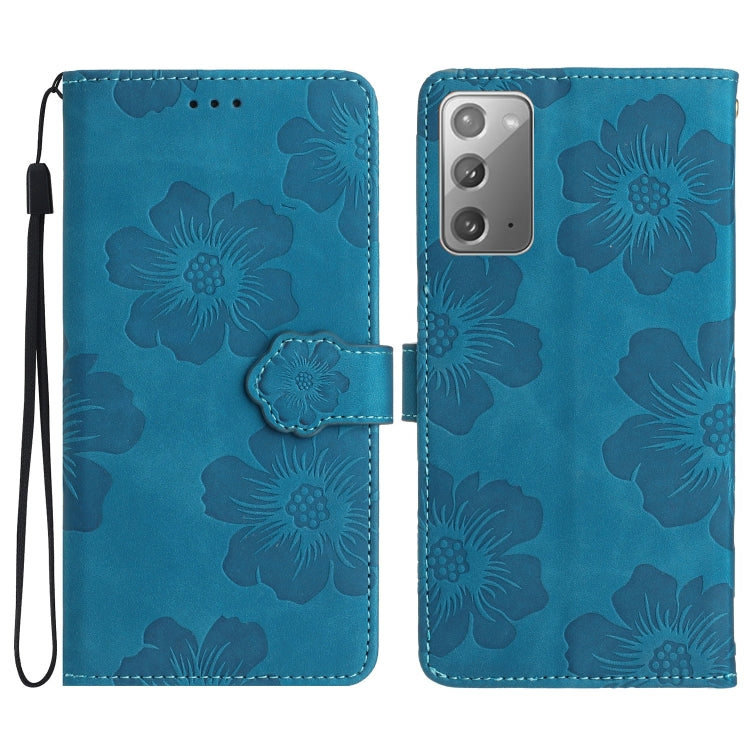 Custodia portafoglio in pelle con motivo floreale per Galaxy Note