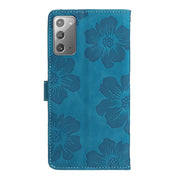Custodia portafoglio in pelle con motivo floreale per Galaxy Note