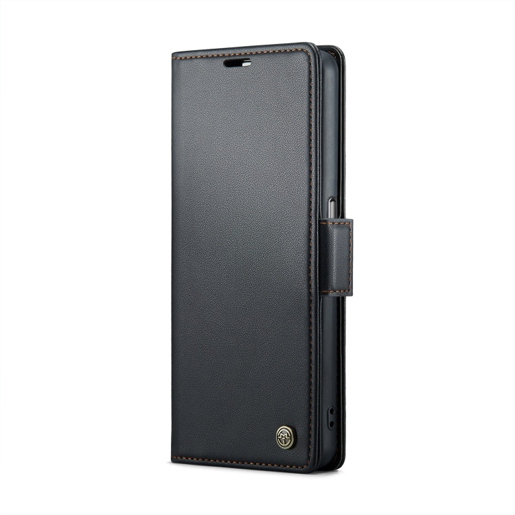 Custodia per telefono in pelle antifurto RFID CaseMe 023 con fibbia a farfalla, For OPPO A57 4G Global/A57s 4G Global, For OPPO Reno8 T 4G, For OPPO Reno10 5G Global／Reno10 Pro Global, For OPPO A77 4G Global / A57e 4G
