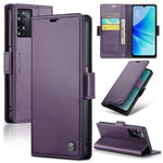 Custodia per telefono in pelle antifurto RFID CaseMe 023 con fibbia a farfalla, For OPPO A57 4G Global/A57s 4G Global, For OPPO Reno8 T 4G, For OPPO Reno10 5G Global／Reno10 Pro Global, For OPPO A77 4G Global / A57e 4G