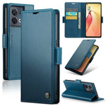Custodia per telefono in pelle antifurto RFID CaseMe 023 con fibbia a farfalla, For OPPO A78 4G, For OPPO A77s, For OPPO Reno8 Pro 5G Global, For OPPO Reno7 Z Global/Reno7 Lite Global