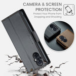 Custodia per telefono in pelle antifurto RFID CaseMe 023 con fibbia a farfalla, For OPPO Reno8 Lite Global, For OPPO F21 Pro 5G Globa/Reno8 Z Global, For OPPO Reno7 4G Indonesia/F21 Pro 4G/Reno8 4G, For OPPO Reno8 T 5G/A1 Pro 5G