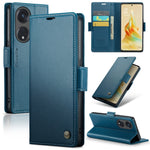 Custodia per telefono in pelle antifurto RFID CaseMe 023 con fibbia a farfalla, For OPPO Reno8 Lite Global, For OPPO F21 Pro 5G Globa/Reno8 Z Global, For OPPO Reno7 4G Indonesia/F21 Pro 4G/Reno8 4G, For OPPO Reno8 T 5G/A1 Pro 5G
