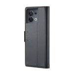 Custodia per telefono in pelle antifurto RFID CaseMe 023 con fibbia a farfalla, For OPPO Reno8 5G Global, For OPPO A96 4G Global/A36 4G/K10 4G/A76 4G