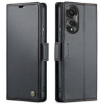 Custodia per telefono in pelle antifurto RFID CaseMe 023 con fibbia a farfalla, For OPPO A78 4G, For OPPO A77s, For OPPO Reno8 Pro 5G Global, For OPPO Reno7 Z Global/Reno7 Lite Global