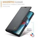 Custodia per telefono in pelle antifurto RFID CaseMe 023 con fibbia a farfalla, For OPPO A78 4G, For OPPO A77s, For OPPO Reno8 Pro 5G Global, For OPPO Reno7 Z Global/Reno7 Lite Global