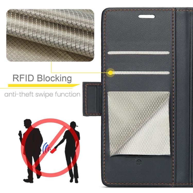 Custodia per telefono in pelle antifurto RFID CaseMe 023 con fibbia a farfalla, For OPPO A78 4G, For OPPO A77s, For OPPO Reno8 Pro 5G Global, For OPPO Reno7 Z Global/Reno7 Lite Global