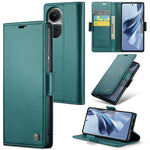 Custodia per telefono in pelle antifurto RFID CaseMe 023 con fibbia a farfalla, For OPPO A57 4G Global/A57s 4G Global, For OPPO Reno8 T 4G, For OPPO Reno10 5G Global／Reno10 Pro Global, For OPPO A77 4G Global / A57e 4G
