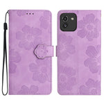 Custodia portafoglio in pelle per Samsung Galaxy S24+ 5G