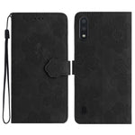 Custodia portafoglio in pelle con motivo floreale per Samsung Gal