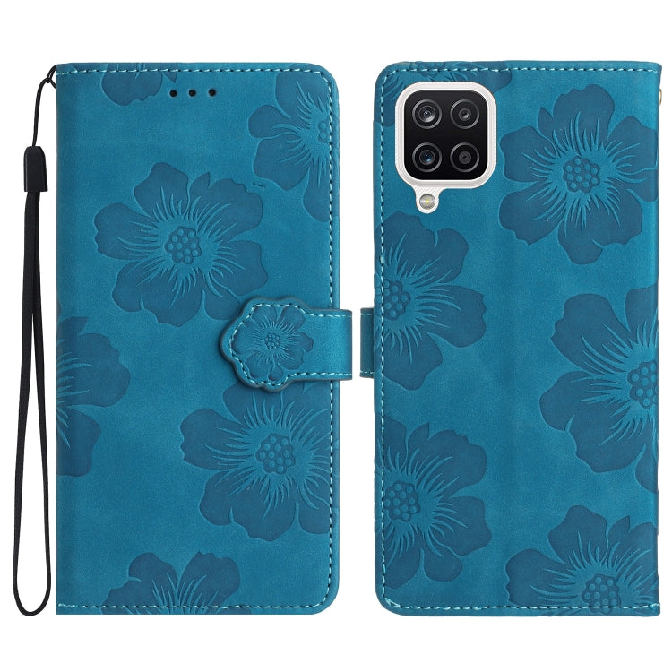 Custodia portafoglio in pelle con motivo floreale per Samsung Gal