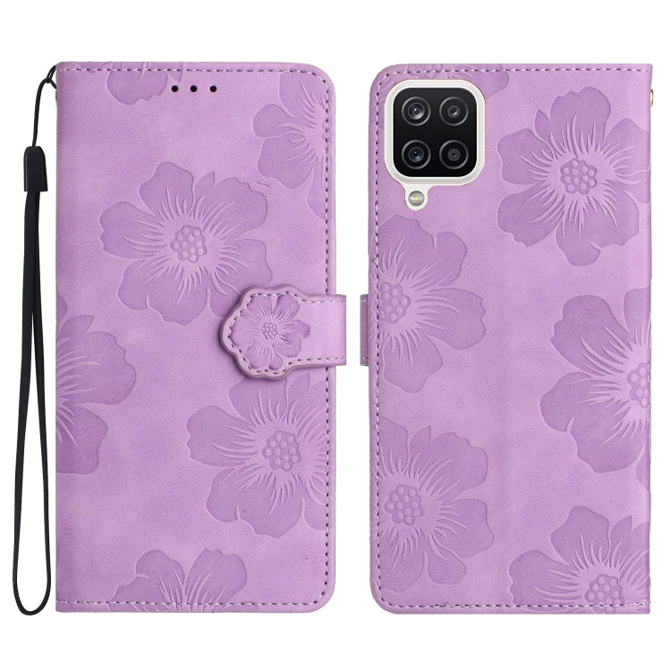 Custodia portafoglio in pelle con motivo floreale per Samsung Gal
