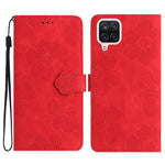 Custodia portafoglio in pelle con motivo floreale per Samsung Gal